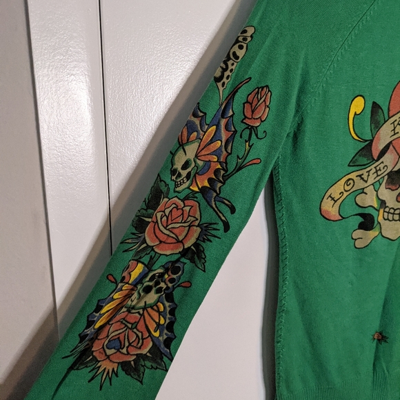Ed Hardy Sweater Hoodie - Picture 4 of 5